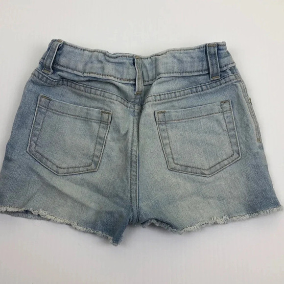 CHEROKEE EUC GIRLS JEAN DENIM JEANS SHORTS SUMMER CASUAL BLUE SPRING SIZE 6 6X - Picture 4 of 5